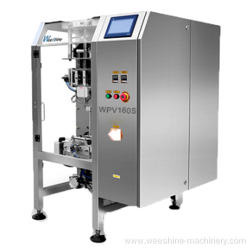 Automatic Small Pouch Sugar Candy Gummy Candy Gummy Bear Candy Packaging Machine With Multihead Weigher Discharging Conveyor